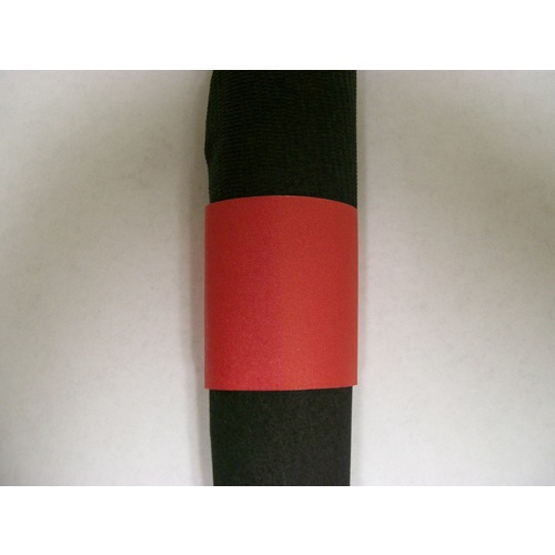 PAPER BANDS NAPKIN 4.25X1.5 RED